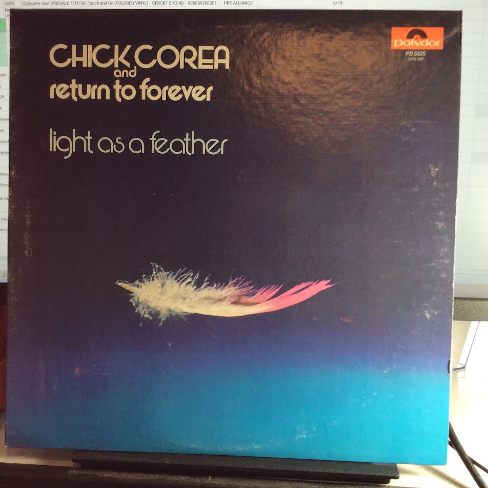 Chick Corea - Light As A Feather ( VINYL LP Polydor ‎– PD 5525, Polydor ‎– PD-5525) | USED Near Mint (NM) Excellent (EX)-