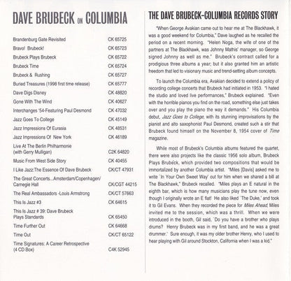 The Dave Brubeck Quartet - Time Further Out (Miro Reflections) (CD) |-