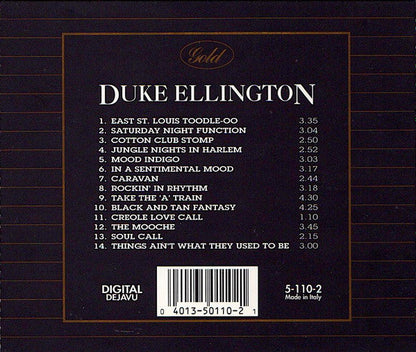 Duke Ellington - Gold Collection (CD) | Near Mint (NM) Near Mint (NM)-