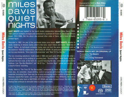 Miles Davis - Quiet Nights (SACD) | Near Mint (NM) Near Mint (NM)-