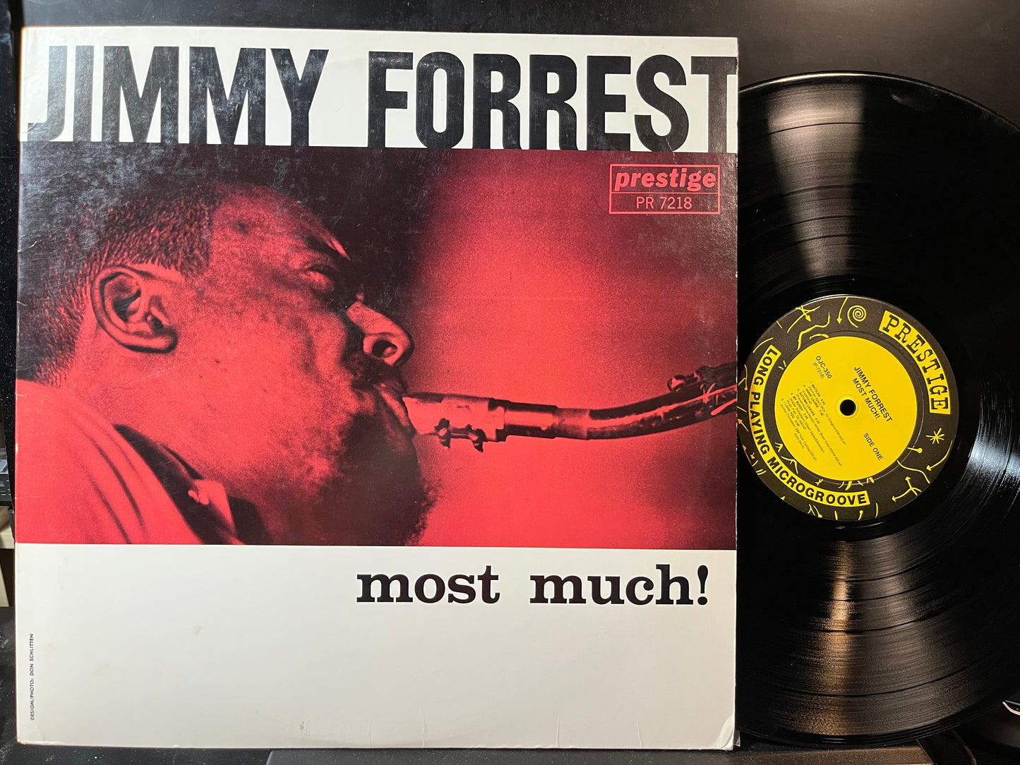 Jimmy Forrest - Most Much! (VINYL LP PRESTIGE PR 7218 1989) | USED Near Mint (NM or M-) Excellent+ (EX+)-