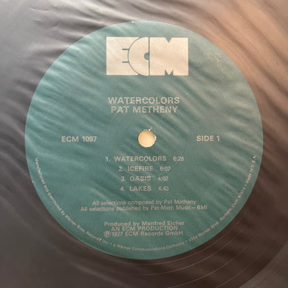 Pat Metheny - Watercolors (VINYL LP ECM ECM 1097 1979) | USED Near Mint (NM or M-) Near Mint (NM)-