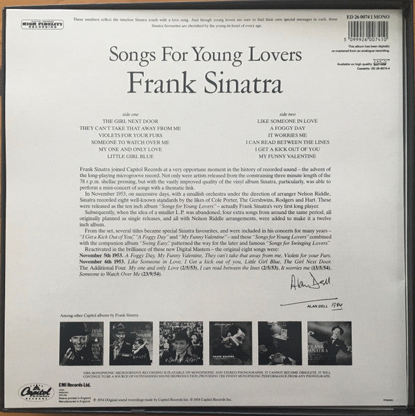 Frank Sinatra - The Capitol Years (20xVINYL BOX) | Near Mint (NM or M-) Very Good (VG)-