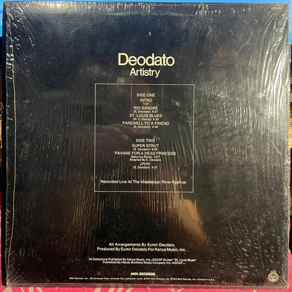 Eumir Deodato - Artistry *GLOVERSVILLE* | Near Mint (NM) Near Mint (NM)-