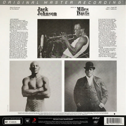 Miles Davis - Jack Johnson (Original Soundtrack Recording) (MFSL VINYL) | Near Mint (NM) Excellent+ (EX+)-