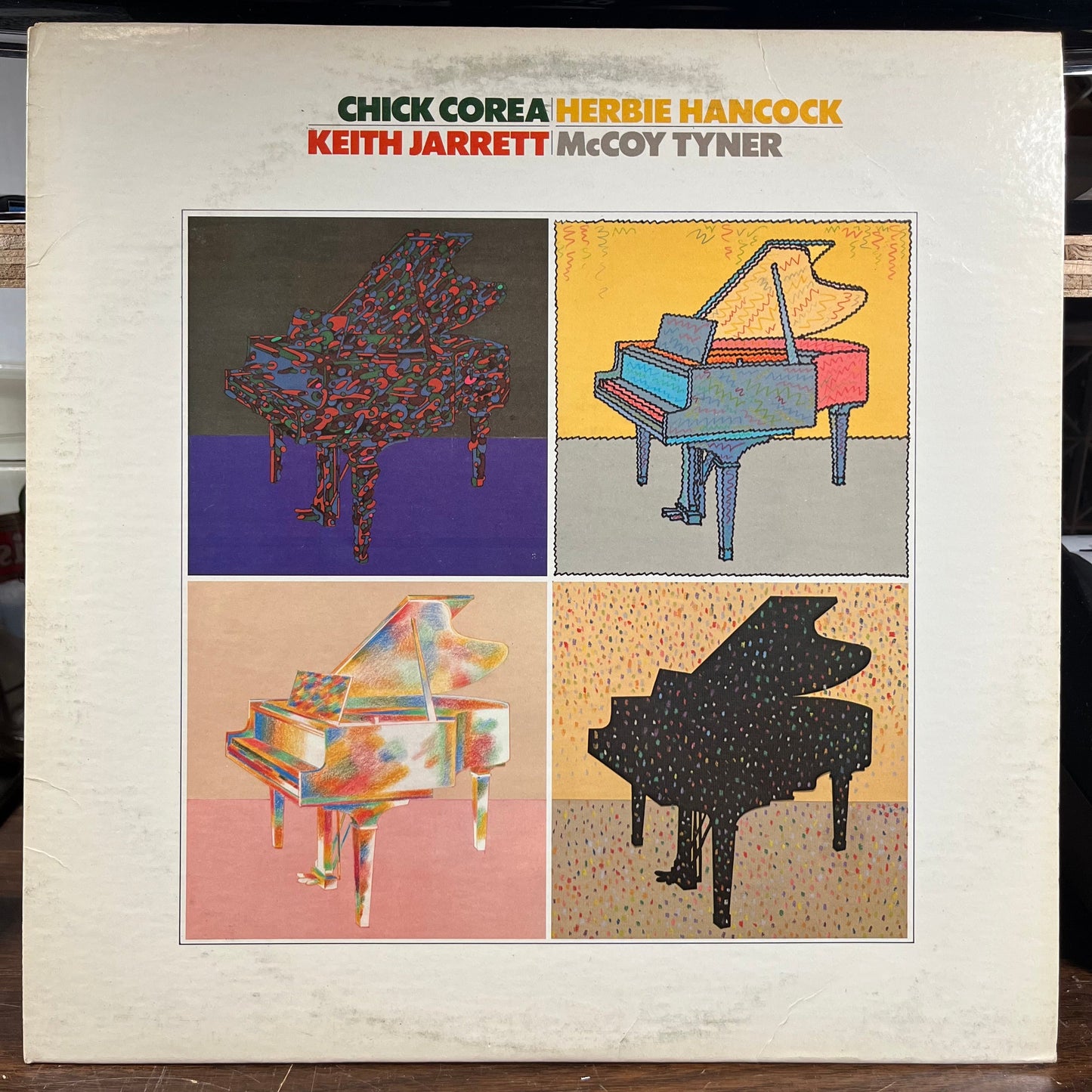 Chick Corea - Chick Corea, Herbie Hancock, Keith Jarrett, McCoy Tyner (LP) | Near Mint (NM) Excellent (EX)-