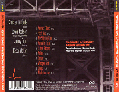 Christian Mcbride - New York Time (SACD) | Near Mint (NM) Near Mint (NM)-