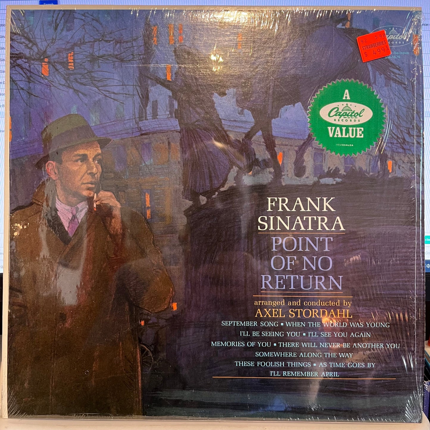 Frank Sinatra - Point Of No Return | Near Mint (NM) Near Mint (NM)-