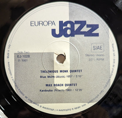 Thelonious Monk - Europa Jazz *ITALY* | Near Mint (NM) Excellent (EX)-