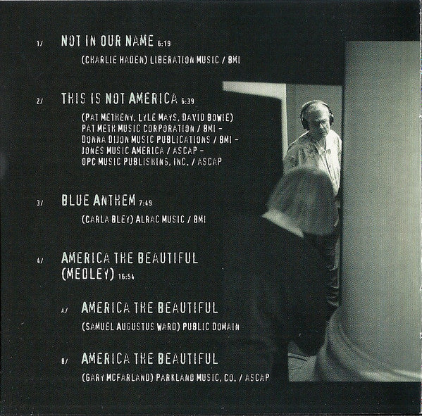 Not In Our Name (CD) |-
