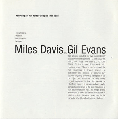 Miles Davis - Sketches Of Spain (SACD) | Near Mint (NM) Near Mint (NM)-