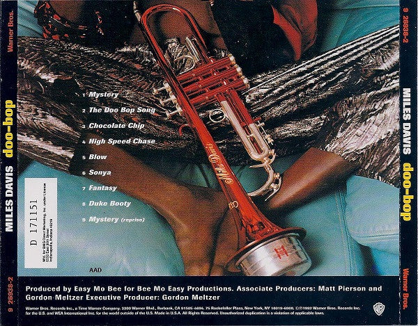 Miles Davis - Doo-Bop (CD) | Near Mint (NM) Near Mint (NM)-