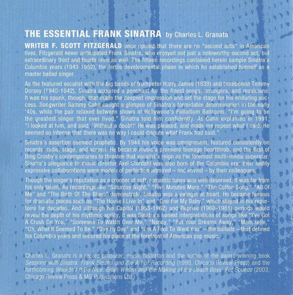 Frank Sinatra - The Essential Frank Sinatra - The Columbia Years (CD) | Near Mint (NM) Near Mint (NM)-