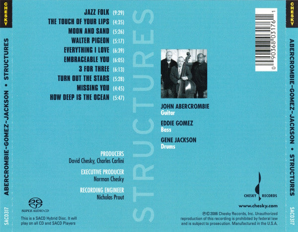 John Abercrombie - Structures (SACD) | Near Mint (NM) Near Mint (NM)-