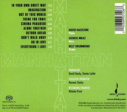George Mraz | David Hazeltine Trio - Manhattan (SACD) | Near Mint (NM)-