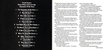 Frank Sinatra - September Of My Years (CD) | Near Mint (NM) Near Mint (NM)-