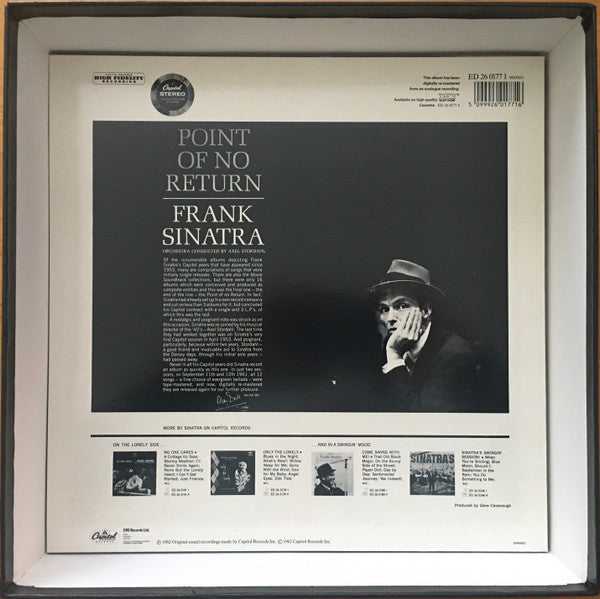 Frank Sinatra - The Capitol Years (20xVINYL BOX) | Near Mint (NM or M-) Very Good (VG)-