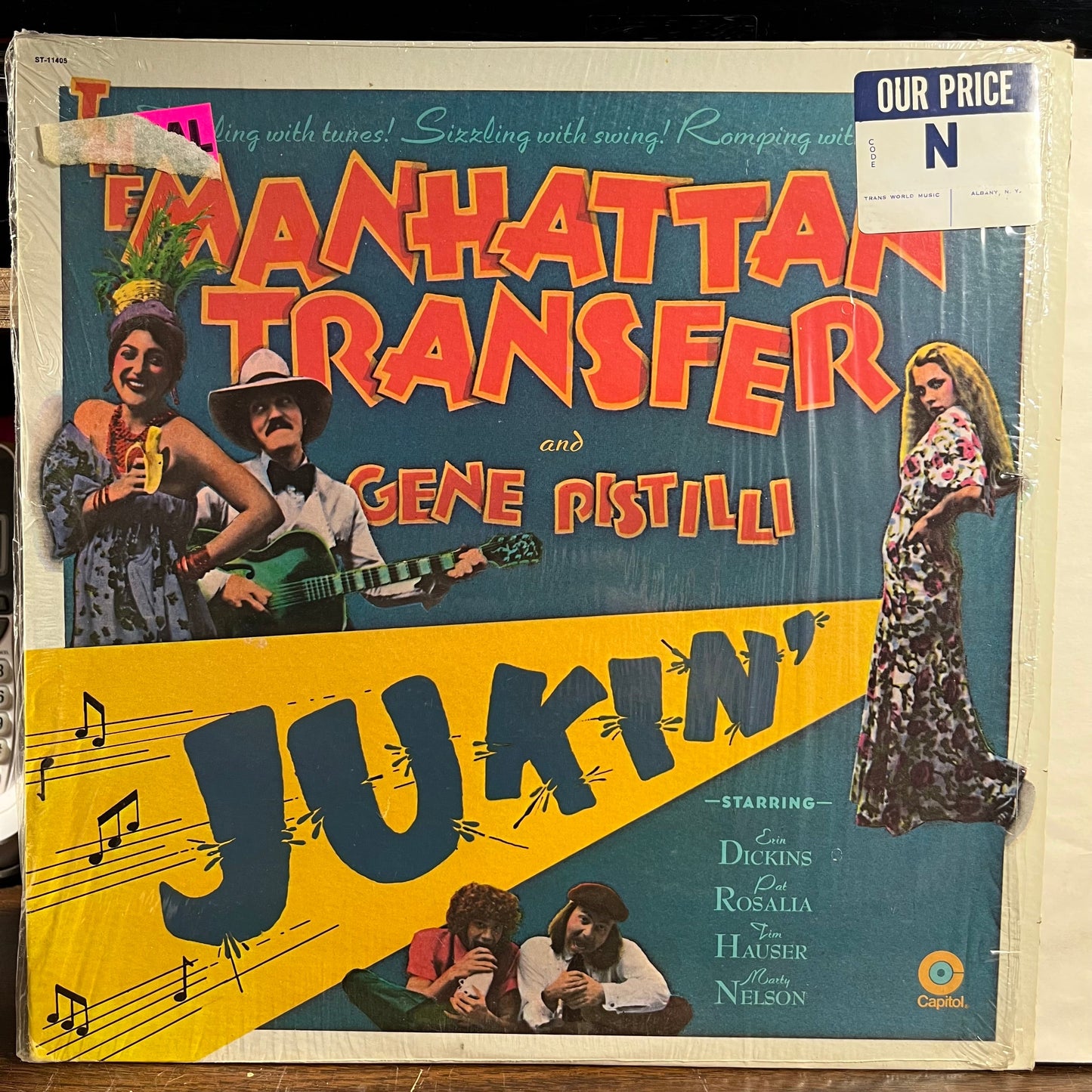 The Manhattan Transfer - Jukin' (VINYL) | Near Mint (NM) Near Mint (NM)-