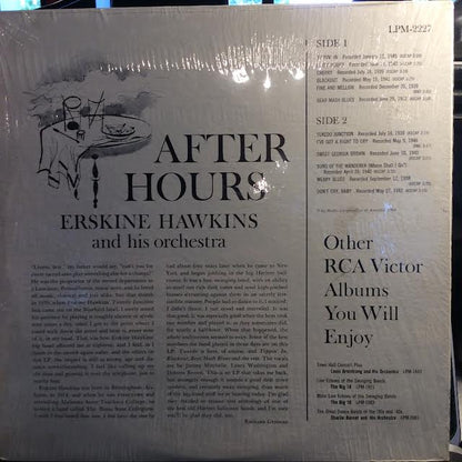 Erskine Hawkins And His Orchestra - After Hours (VINYL) | Near Mint (NM or M-)-