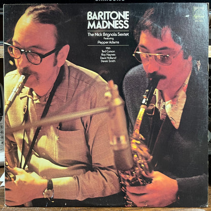 The Nick Brignola Sextet - Baritone Madness (VINYL) | Near Mint (NM) Near Mint- (NM-)-
