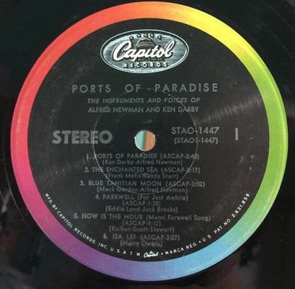 Alfred Newman - Ports Of Paradise *SRC* | Near Mint (NM) Excellent (EX)-