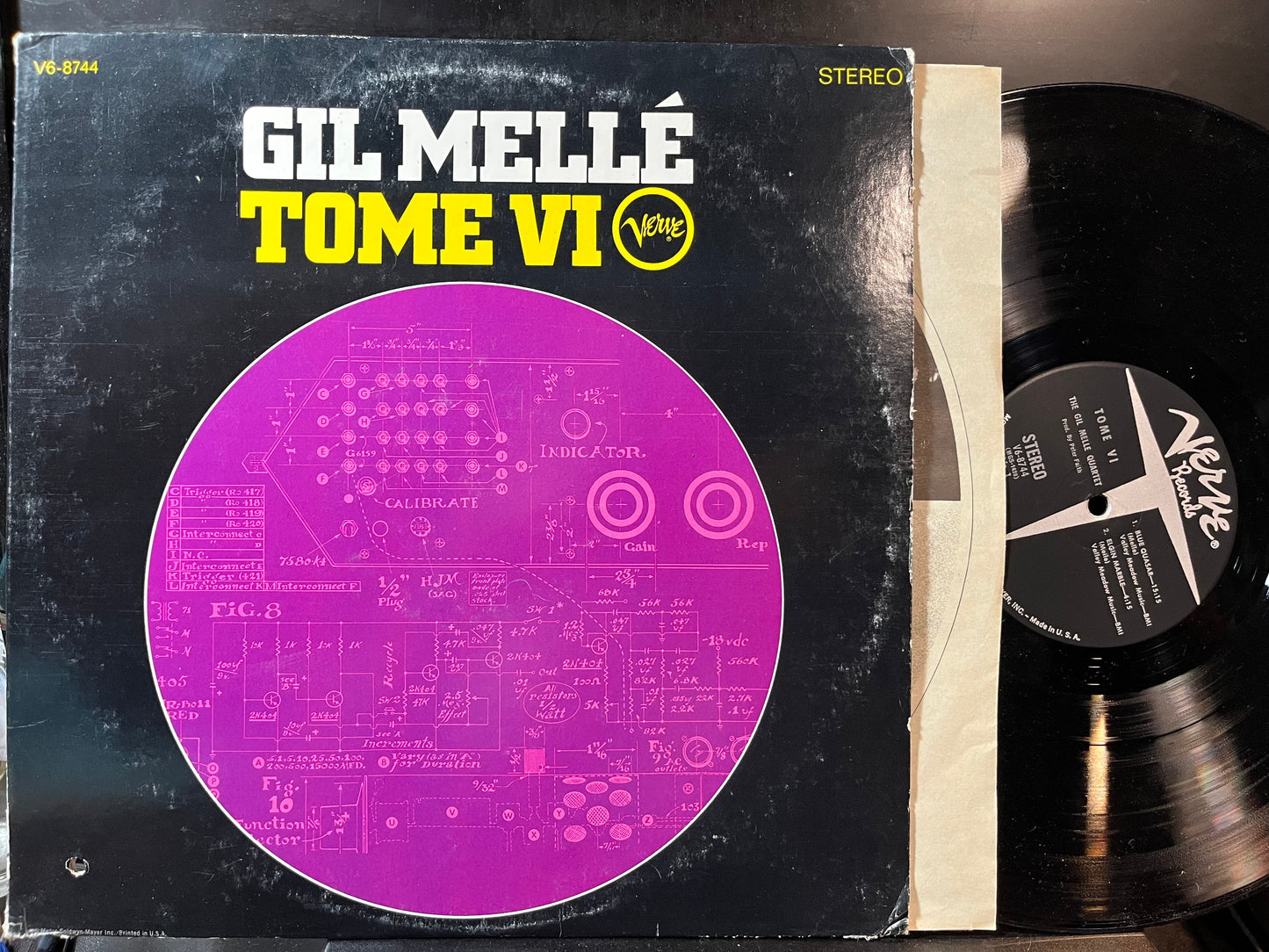 Gil Mellé - Tome VI (VINYL LP) | Near Mint (NM or M-) Very Good Plus Plus (VG++)-
