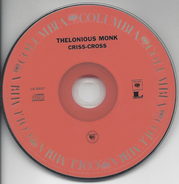 Thelonious Monk - Criss-Cross (CD) |-