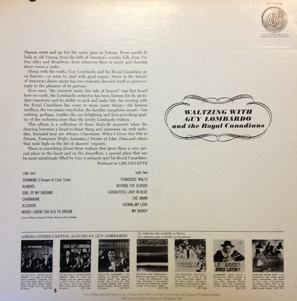 Guy Lombardo And His Royal Canadians - Waltzing With Guy Lombardo | Near Mint (NM) Near Mint (NM)-