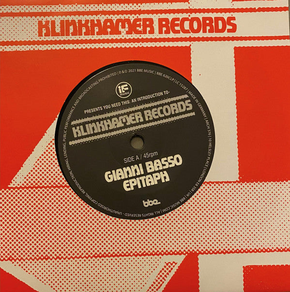 Michel Veenstra - If Music Presents You Need This: An Introduction To Klinkhamer Records | Near Mint (NM) Mint (M)-