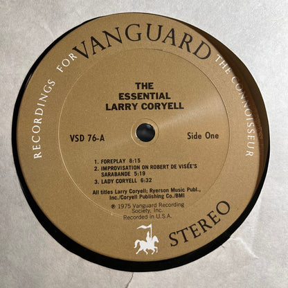 Larry Coryell - The Essential (2xLP) | Near Mint (NM) Excellent (EX)-