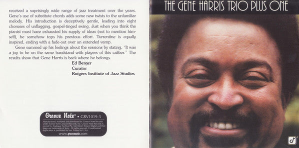 The Gene Harris Trio Plus One - The Gene Harris Trio Plus One (SACD) | Near Mint (NM) Near Mint (NM)-