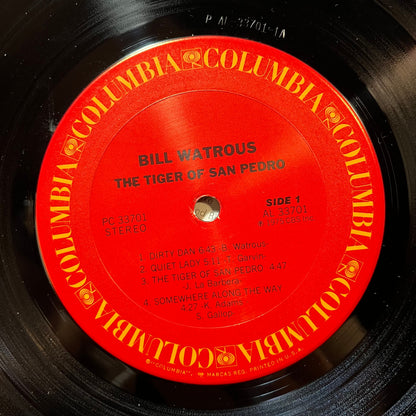 Bill Watrous And The Manhattan Wildlife Refuge - The Tiger Of San Pedro (VINYL LP COLUMBIA PC 33701 1975) | USED Near Mint (NM or M-) Excellent+ (EX+)-