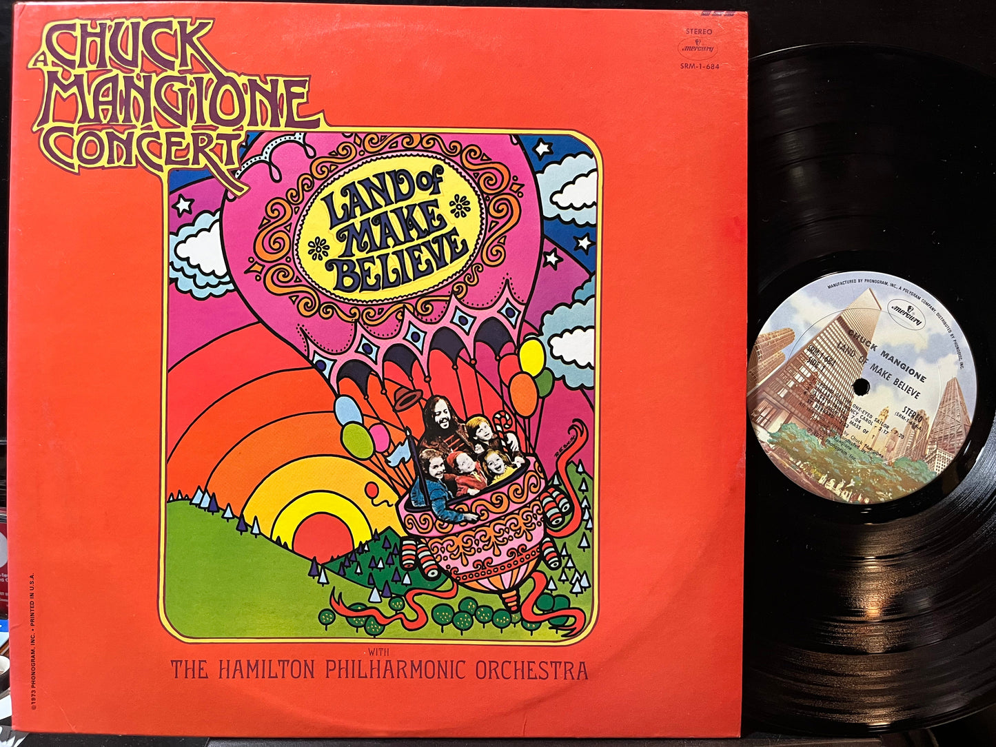 Chuck Mangione - Land Of Make Believe... A Chuck Mangione Concert (VINYL) | Near Mint (NM) Excellent+ (EX+)-