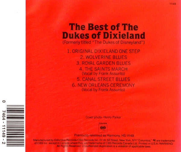 The Dukes Of Dixieland - The Best Of The Dukes Of Dixieland (CD) | Near Mint (NM) Excellent+ (EX+)-
