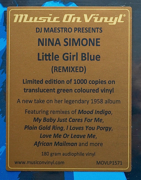 DJ Maestro - Little Girl Blue (Remixed) (2xVINYL) | Near Mint (NM) Near Mint (NM)-