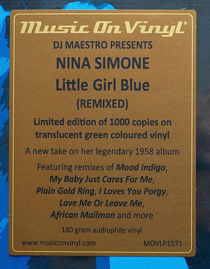 DJ Maestro - Little Girl Blue (Remixed) (2xVINYL) | Near Mint (NM) Near Mint (NM)-