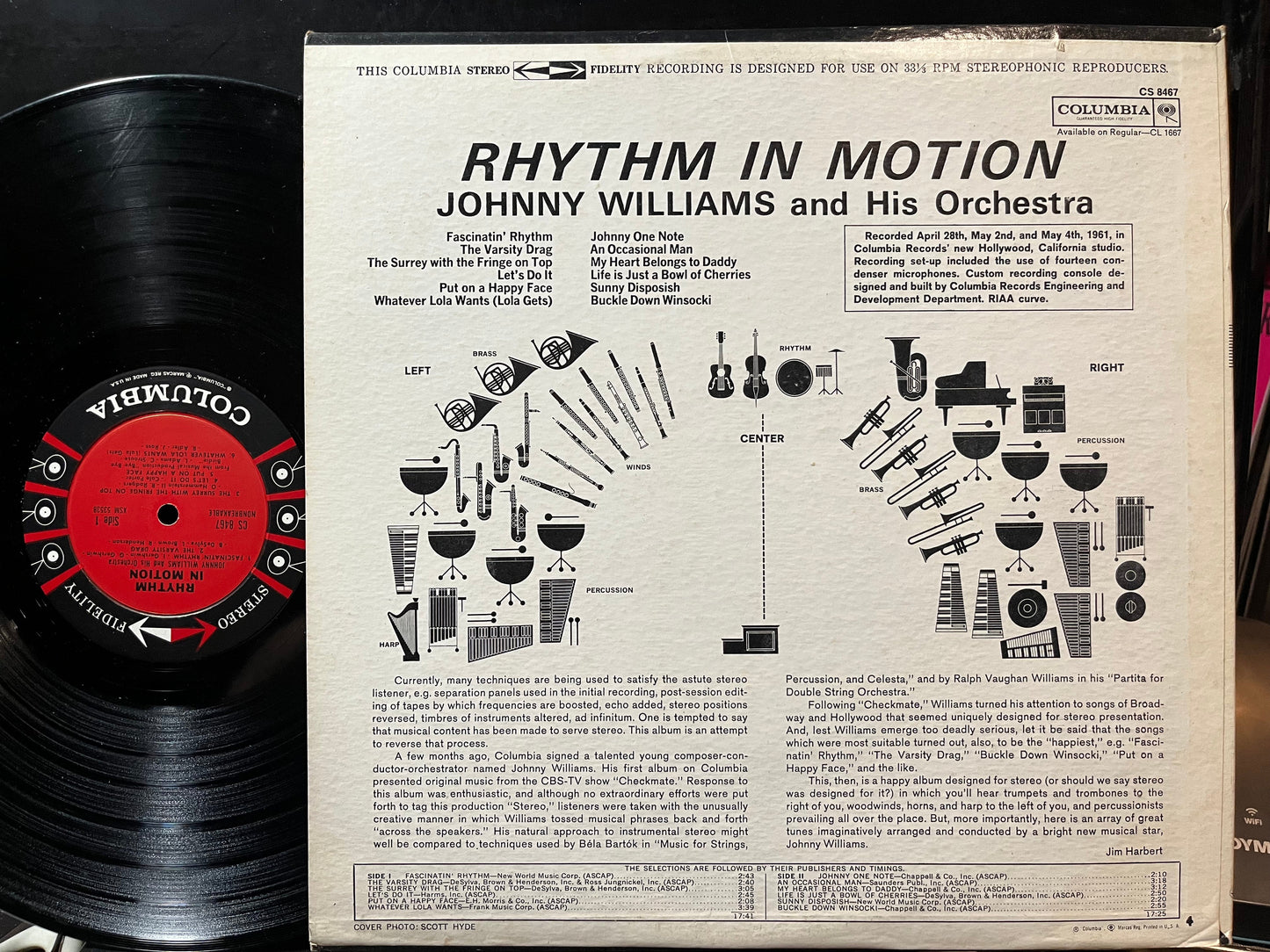 John Williams (4) - Rhythm In Motion (VINYL) | Near Mint (NM) Near Mint (NM)-