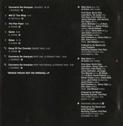 Miles Davis - Sketches Of Spain (SACD) | Near Mint (NM) Near Mint (NM)-