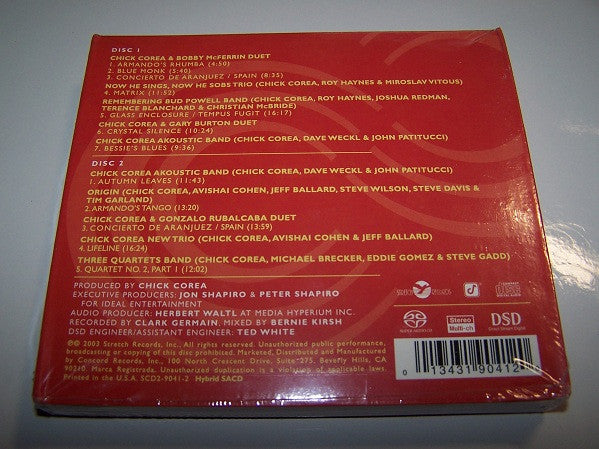 Chick Corea - Rendezvous In New York (SACD) | Near Mint (NM) Very Good Plus (VG+)-