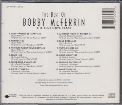 Bobby McFerrin - The Best Of Bobby McFerrin (CD) | Near Mint (NM) Near Mint (NM)-