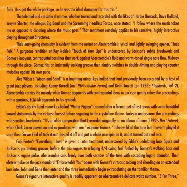 John Abercrombie - Structures (SACD) | Near Mint (NM) Near Mint (NM)-