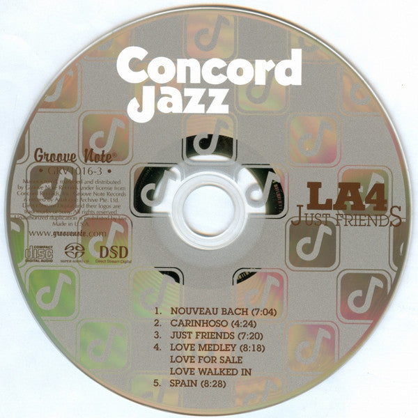 LA4 - Just Friends (SACD) | Near Mint (NM) Excellent+ (EX+)-