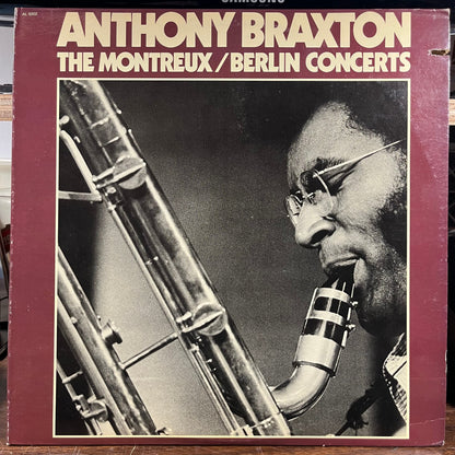 Anthony Braxton - The Montreux / Berlin Concerts (2xLP) | Near Mint (NM) Excellent+ (EX+)-