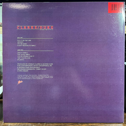 Stanley Clarke/George Duke - The Clarke / Duke Project II (LP) | Near Mint (NM) Near Mint- (NM-)-