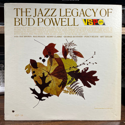 Bud Powell - The Jazz Legacy Of Bud Powell (VINYL) | Near Mint (NM) Near Mint (NM)-