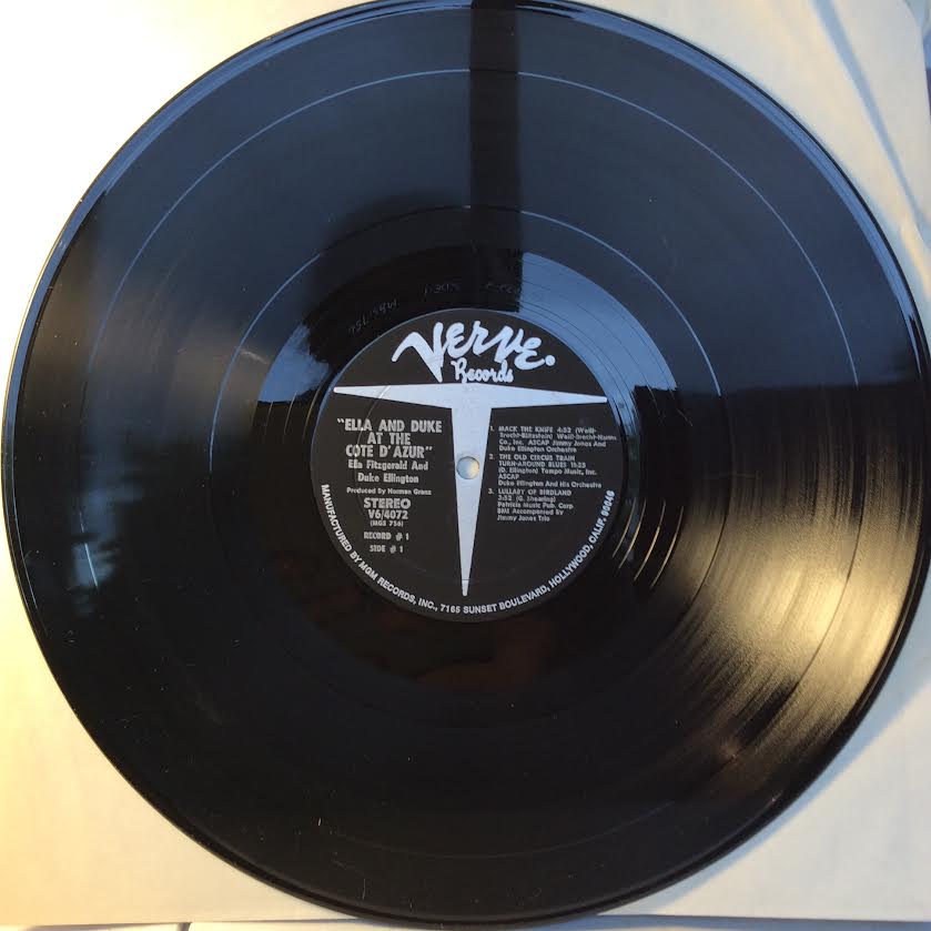Ella Fitzgerald - Ella & Duke At The Côte D'Azur (2xVINYL) | Near Mint (NM or M-)-