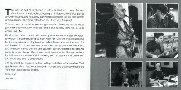 Lee Konitz - Parallels (SACD) | Near Mint (NM) Excellent+ (EX+)-