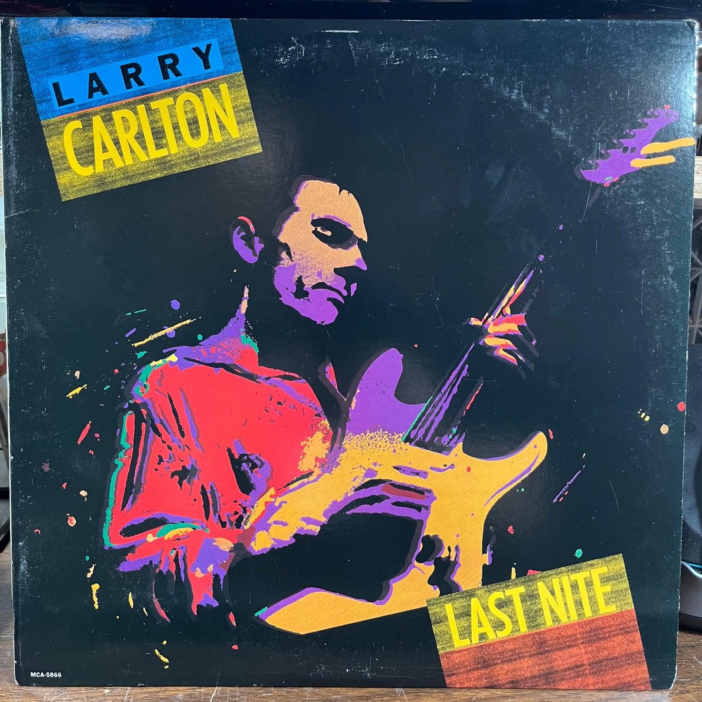 Larry Carlton - Last Nite (LP) | Near Mint (NM) Excellent (EX)-