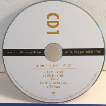 Miles Davis - The Complete Live At The Plugged Nickel 1965 (8x CD BOX SET WITH BOOKLET) | Near Mint (NM) Near Mint (NM)-