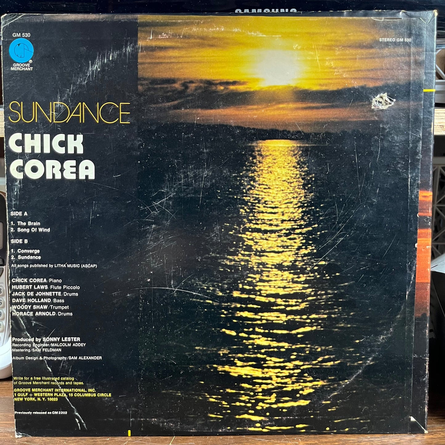 Chick Corea - Sundance (VINYL) | Near Mint (NM) Very Good Plus (VG+)-